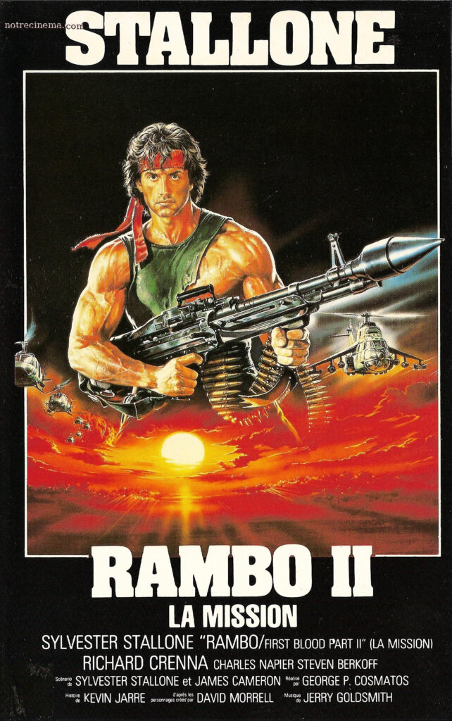 Affiche de Rambo 2 La mission